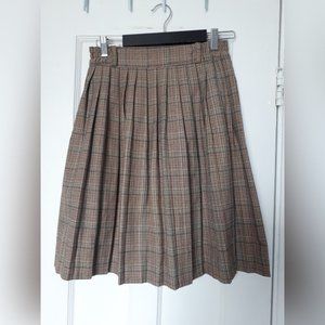 Vintage pleated skirt